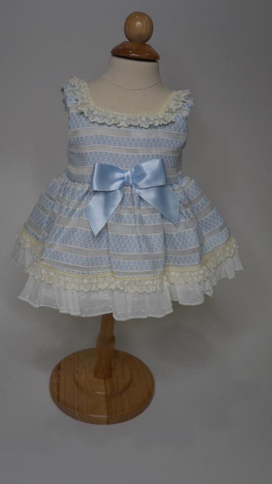 Front Bow Bluey baby dress